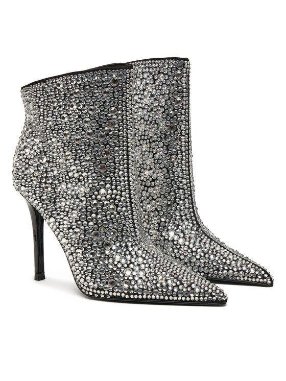 Steve Madden Ботильйони Steve Madden Sentinel-R SM11003450 Срібний