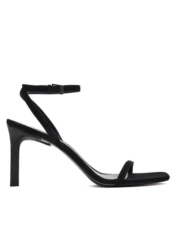 Tory Burch Босоніжки Tory Burch Pave Heeled 175463 Чорний