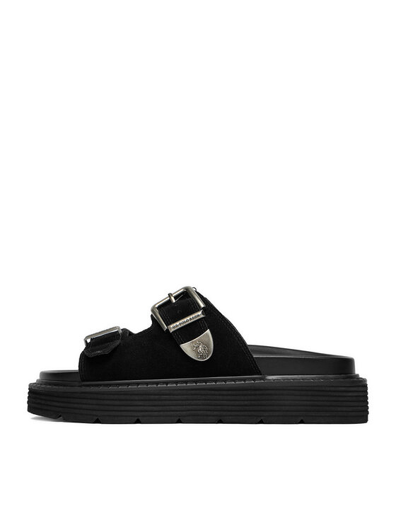 U.S. Polo Assn. Шльопанці U.S. Polo Assn. EO-TANIA001W/6S1 Чорний