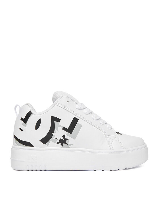 DC Shoes Снікерcи DC Shoes CEO-COURT GRAFFIK PLATFORM DC02422101 Білий