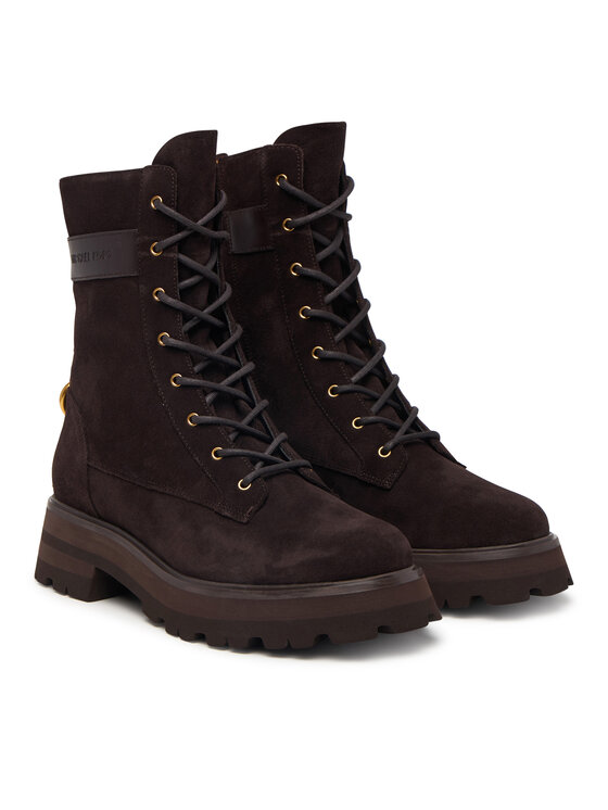 MICHAEL Michael Kors Polacchine MICHAEL Michael Kors Caleb Lug 40F6CBFE5S Marrone