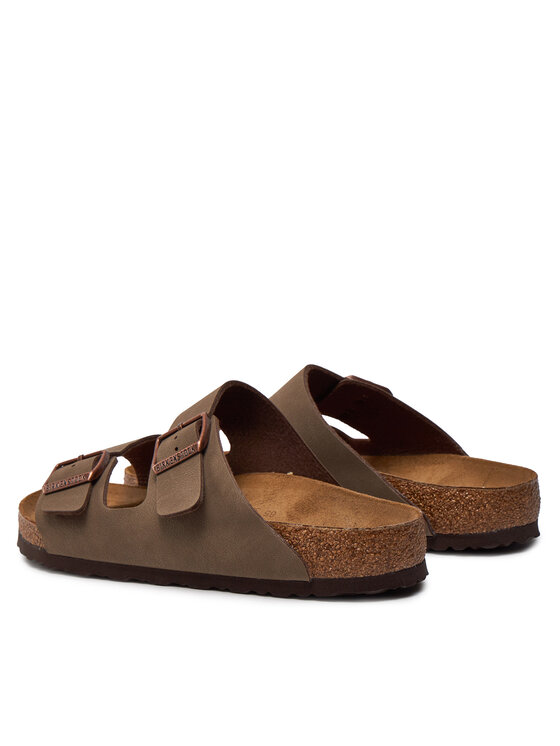 Birkenstock Papucs Birkenstock Arizona Birko-Flor nubuk 151181 Barna