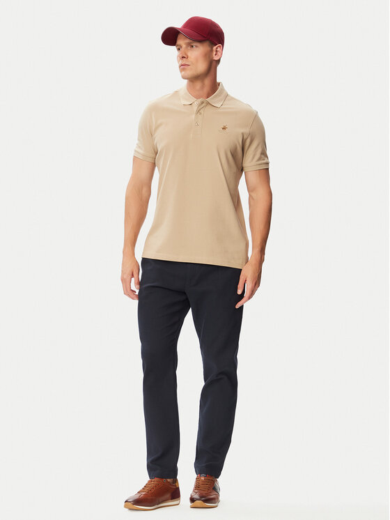 Beverly Hills Polo Club Beverly Hills Polo Club Polo P-SS26M-P450124 Beis Regular Fit