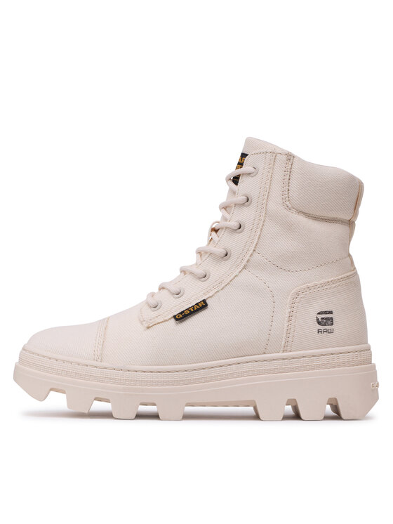 G-STAR Trapery G-Star Raw Noxer Hgh Cvs W 2311 20826 Beżowy