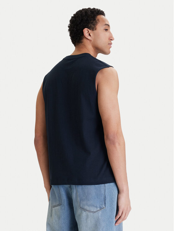 Jack & Jones Jack & Jones Camiseta sin mangas Norrebro Emb 12292009 Azul marino Regular Fit