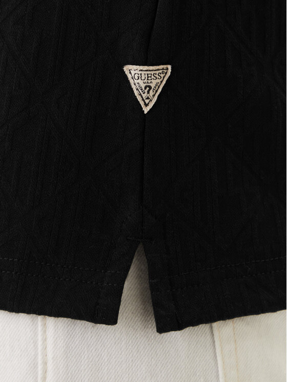 Guess Guess Polo M6RP05 KD181 Negro Regular Fit