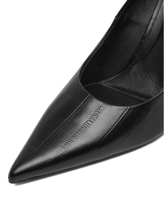 Simple Augstpapēžu kurpes Simple EO-LT2747-1 Melns