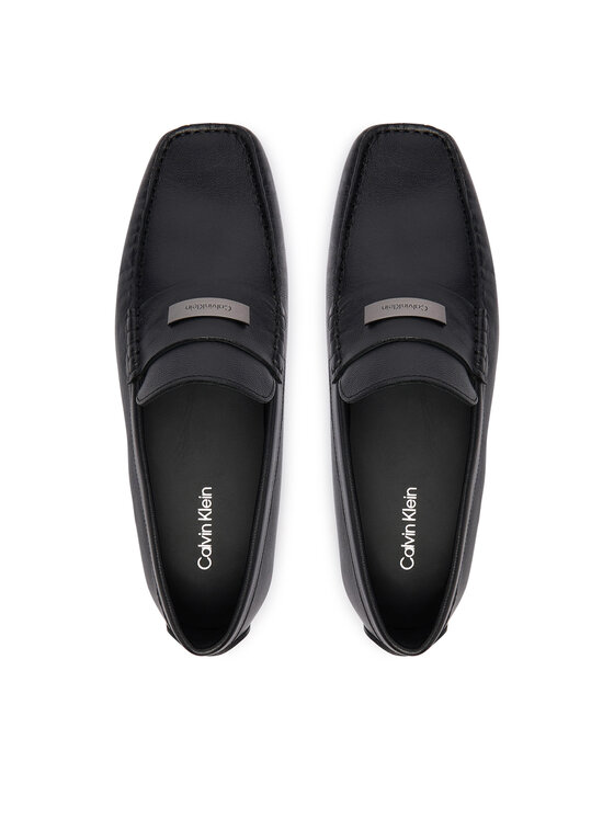 Calvin Klein Mocassini Calvin Klein Driver Hdw Lth HM0HM02264 Nero