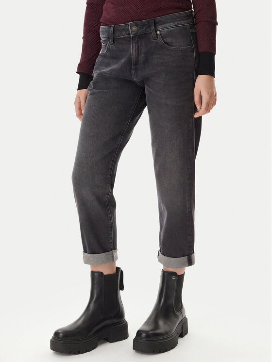 G-STAR G-Star Raw Τζιν Kate D15264-C293 Γκρι Boyfriend Fit