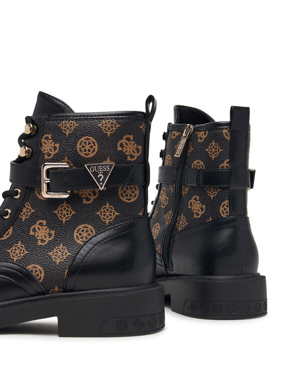 Guess Bakancs Guess FLFFEI ELE10 Fekete