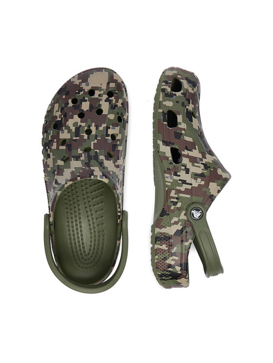 Crocs Шльопанці Crocs C-BAYA SEASONAL PRINTED CLOG 206230-3TC Зелений