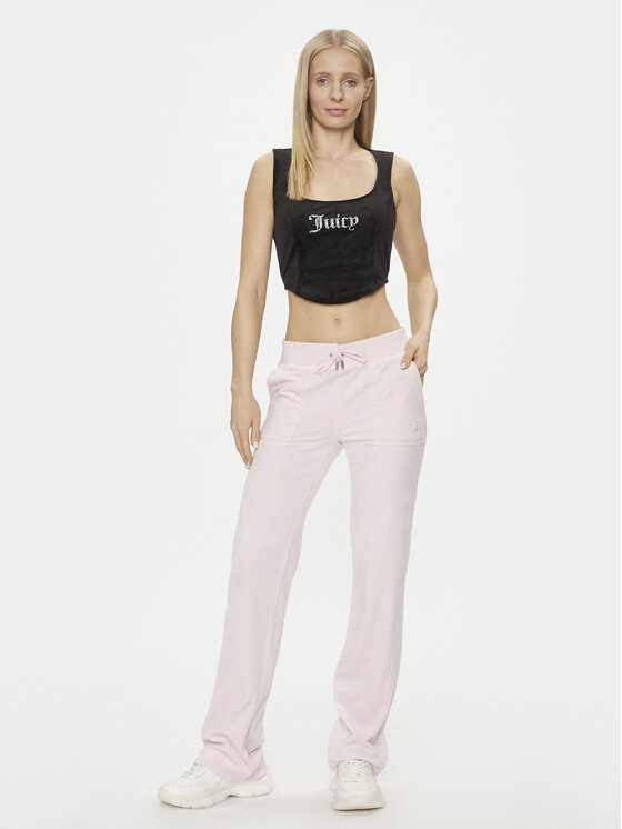 Juicy Couture Juicy Couture Top Camina JCWCT23305 Nero Slim Fit