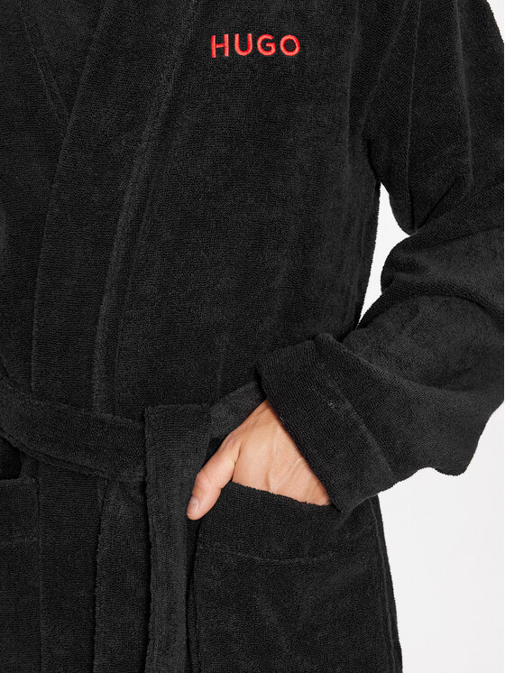 HUGO Hugo Bademantel 50503028 Schwarz