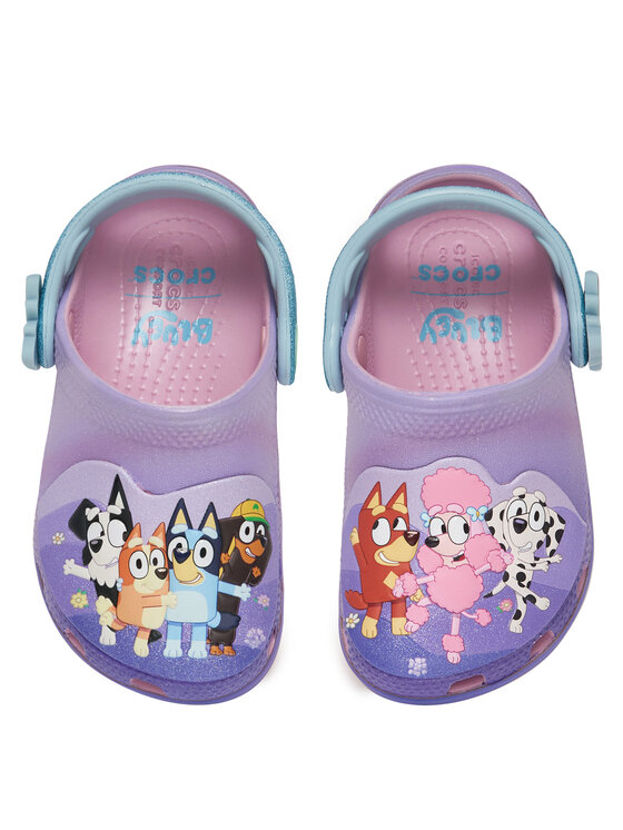 Crocs Шльопанці Crocs Bluey Multi Pink Cls Clg T 212370 Кольоровий