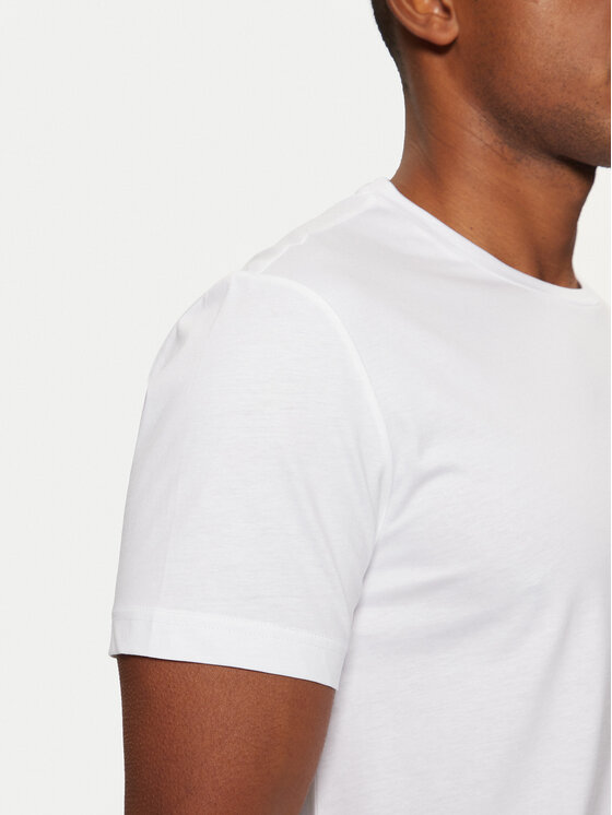 Calvin Klein Calvin Klein T-shirt Smooth Cotton T-Shirt K10K112229 Bijela Regular Fit