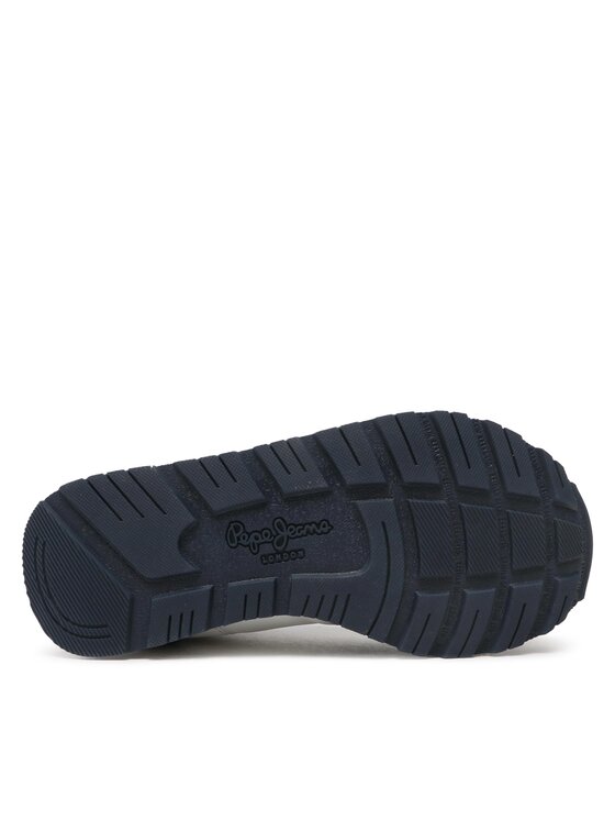 Pepe Jeans Снікерcи Pepe Jeans Foster Boy Print PBS30554 Голубий