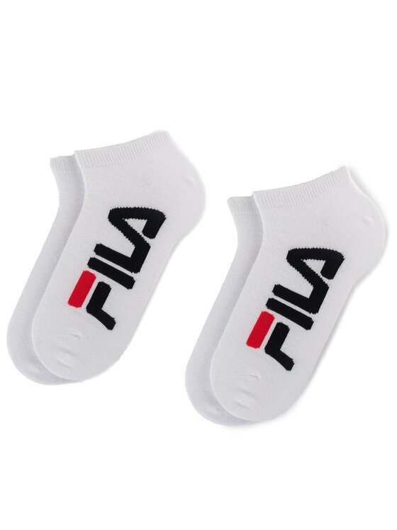 Fila Șosete scurte Fila Calza Invisible F9199 Alb