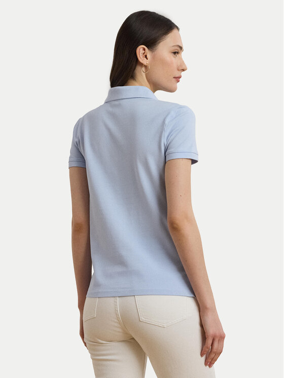 LAUREN RALPH LAUREN LAUREN RALPH LAUREN Поло 200966129001 Блакитний Slim Fit