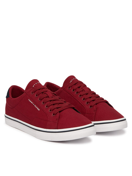 Tommy Hilfiger Гуменки Tommy Hilfiger Vulc Core Long Lace FM0FM05688 Бордо