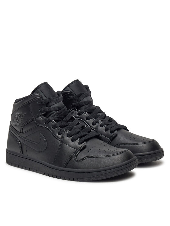 Nike Αθλητικά Nike Air Jordan 1 Mid 554724 093 Μαύρο