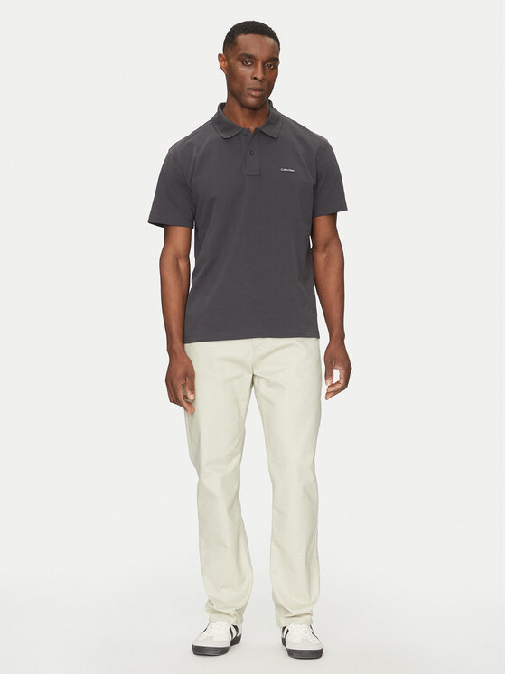 Calvin Klein Jeans Calvin Klein Jeans Polo majica J30J327534 Siva Regular Fit