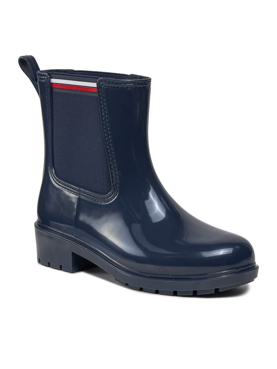 Tommy Hilfiger Gummistiefel Tommy Hilfiger Essential Corporate FW0FW07762 Dunkelblau