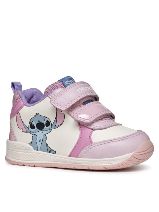 Geox Sneakers Geox B Rishon Girl B460LA 000BC C0406 Bianco