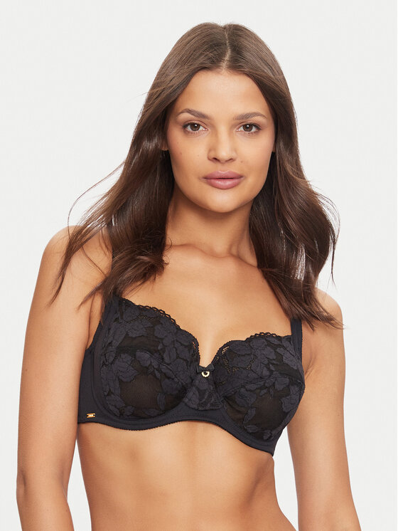 Selmark Selmark Reggiseno con ferretto Federica 61112 Nero