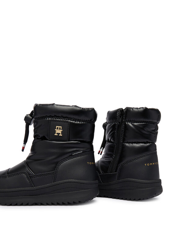 Tommy Hilfiger Botas de nieve Tommy Hilfiger Loki T3AD-35206-1474 M Negro
