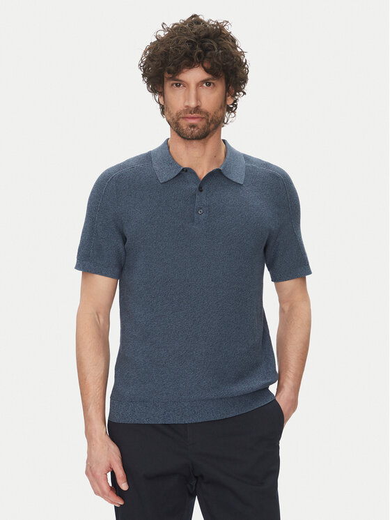 Michael Kors Michael Kors Polo majica CS560GO469 Modra Regular Fit