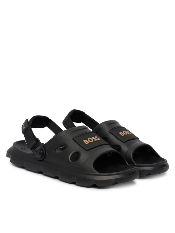 BOSS Sandále BOSS J52813 S Čierna