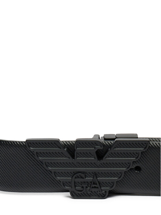 Emporio Armani Мъжки колан Emporio Armani Y4S642 YQ48K 81386 Черен