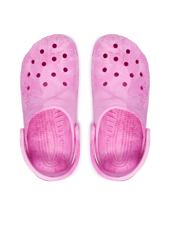 Crocs Ciabatte Crocs Classic Watercolor Marbled Clog 211583 Rosa