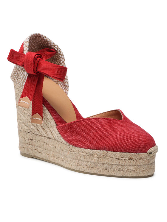 Castañer Espadrile Castañer Chiara/8ED/002 021668-604 Crvena