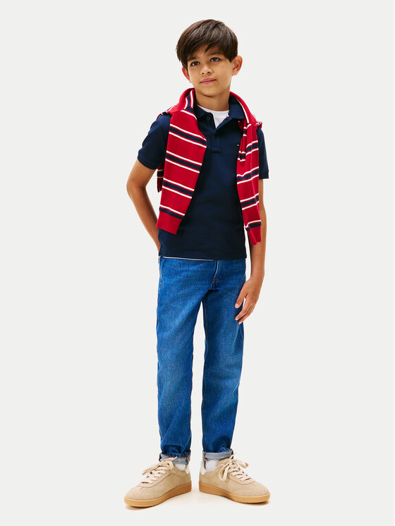 Tommy Hilfiger Tommy Hilfiger Polo Essential KB0KB10007 Azul marino Regular Fit