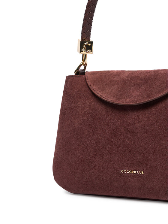 Coccinelle Сумка Coccinelle VCL Coccinelletiggy Suede Bim E1 VCL 18 02 01 Бордовий