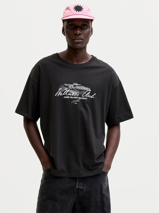 Jack & Jones Jack & Jones Camiseta Eterna 12295526 Negro Loose Fit