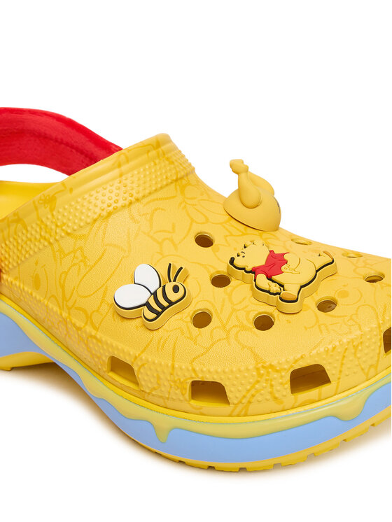 Crocs Ciabatte Crocs Disney Winnie The Pooh Classic Platform Clog 211092 Giallo