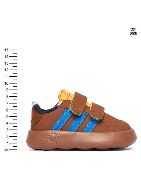 adidas Sneakersy adidas Disney Toy Story Grand Court JR5629 Hnědá