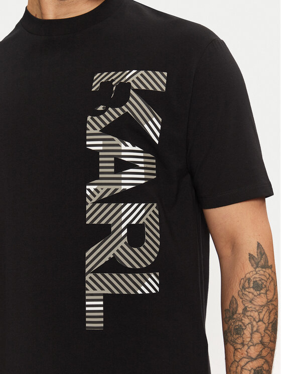 KARL LAGERFELD KARL LAGERFELD T-shirt 755198 551221 Nero Regular Fit