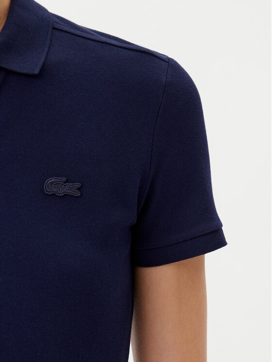 Lacoste Lacoste Поло PF5462 Cиній Slim Fit