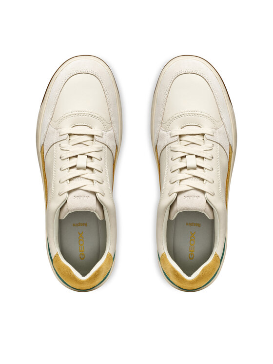 Geox Snīkeri Geox U Sedral Court U56M5A 02285 C1S5V Balts