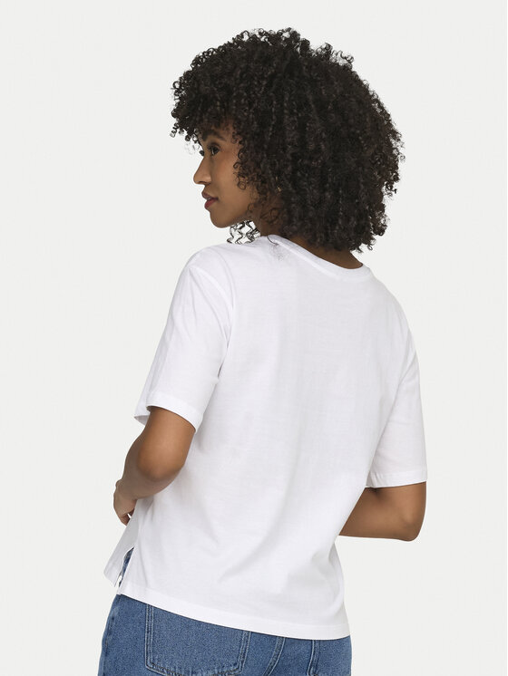 ONLY ONLY Camiseta Susan 15372179 Blanco Regular Fit