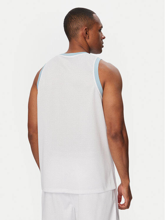 Reebok Reebok Camiseta sin mangas Michał RK25880CCM Blanco Regular Fit