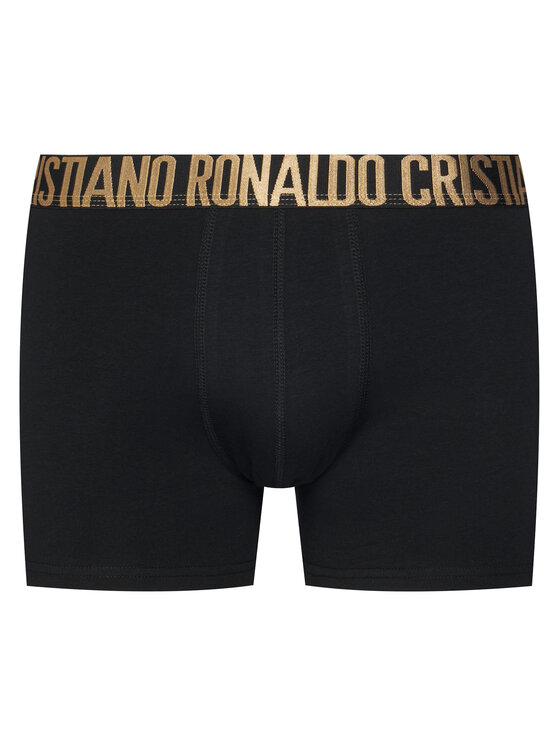 Cristiano Ronaldo CR7 Cristiano Ronaldo CR7 Conjunto de calzoncillos boxer 8125-49 Negro