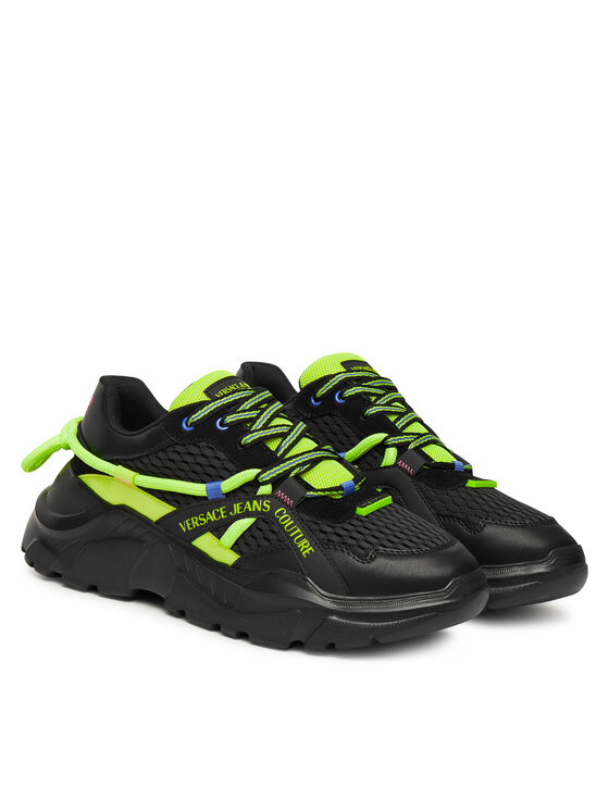 Versace Jeans Couture Снікерcи Versace Jeans Couture Fondo Speedtrack 79YA3SC3 Чорний