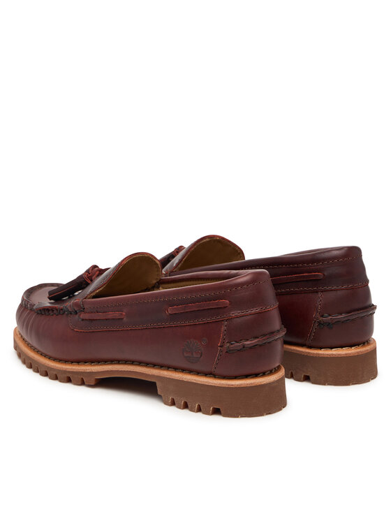 Timberland Loaferek Timberland Authentic Kiltie Loafer TB0A2Q21EIW1 Bordó