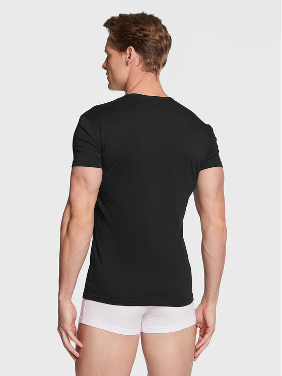 Armani Exchange Armani Exchange Комплект футболок 956005 CC282 07320 Чорний Slim Fit