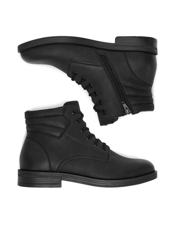 Lanetti Kotníková obuv Lanetti CEO-ERIE-02S MI08 Černá