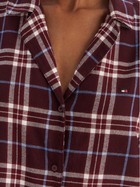 Tommy Hilfiger Tommy Hilfiger Pijama UW0UW06158 Guinda/burdeos Regular Fit